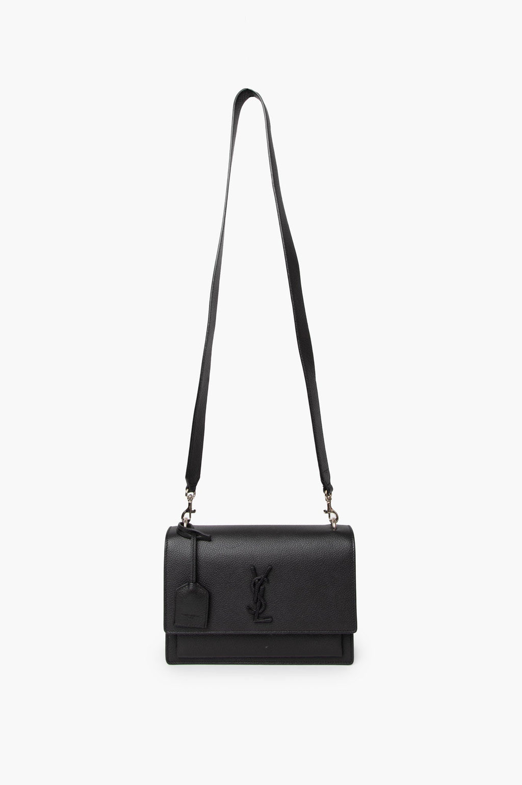 Saint Laurent Black Medium Sunset Bag