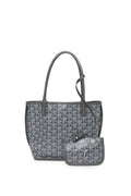 Goyard 2022 Grey Anjou Mini Tote Bag