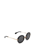 Miu Miu Black Round Sunglasses