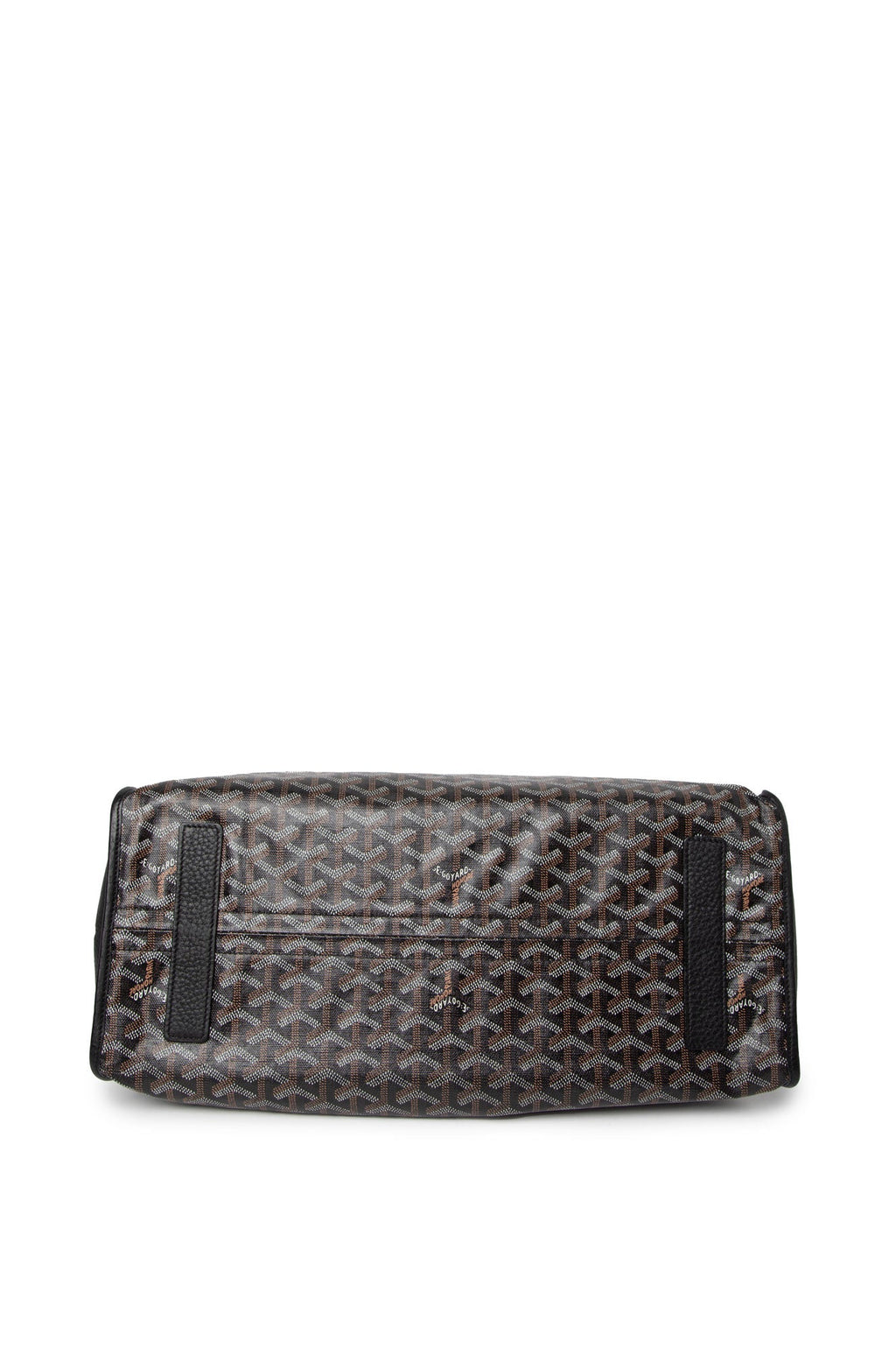 Goyard Black Goyardine Sac Hardy PM Tote Bag