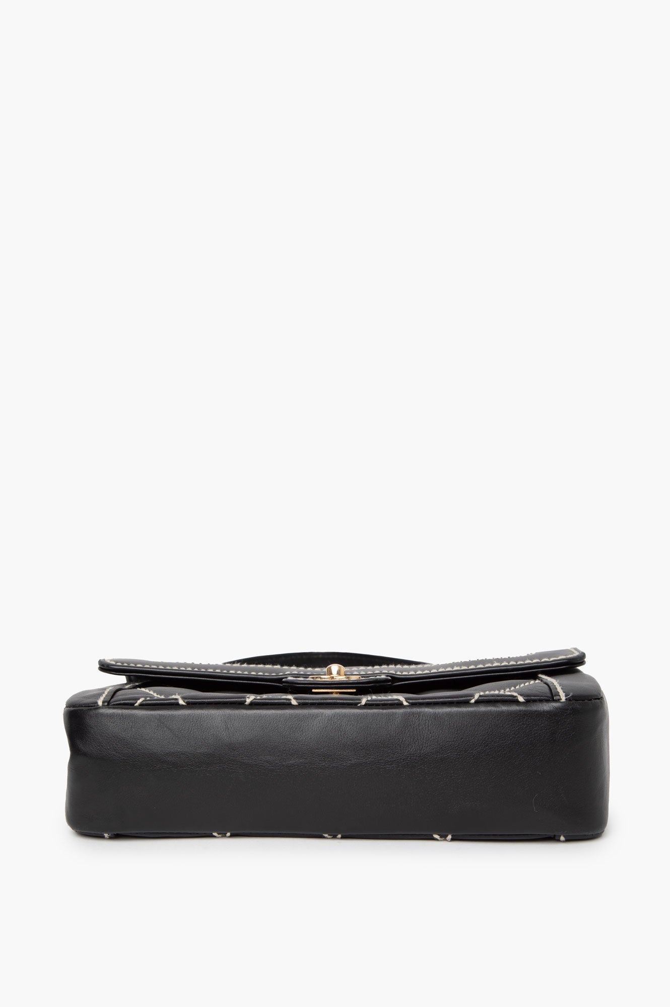 Chanel 2005 Black Wild Stitch Flap Bag