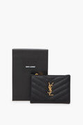 Saint Laurent Cassandre Matelasse Bi-fold Wallet