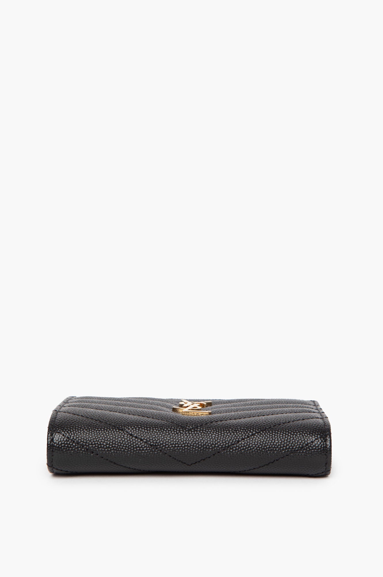 Saint Laurent Cassandre Matelasse Bi-fold Wallet