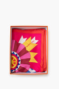 Hermes Pink Cheval De Fete Scarf 90*90