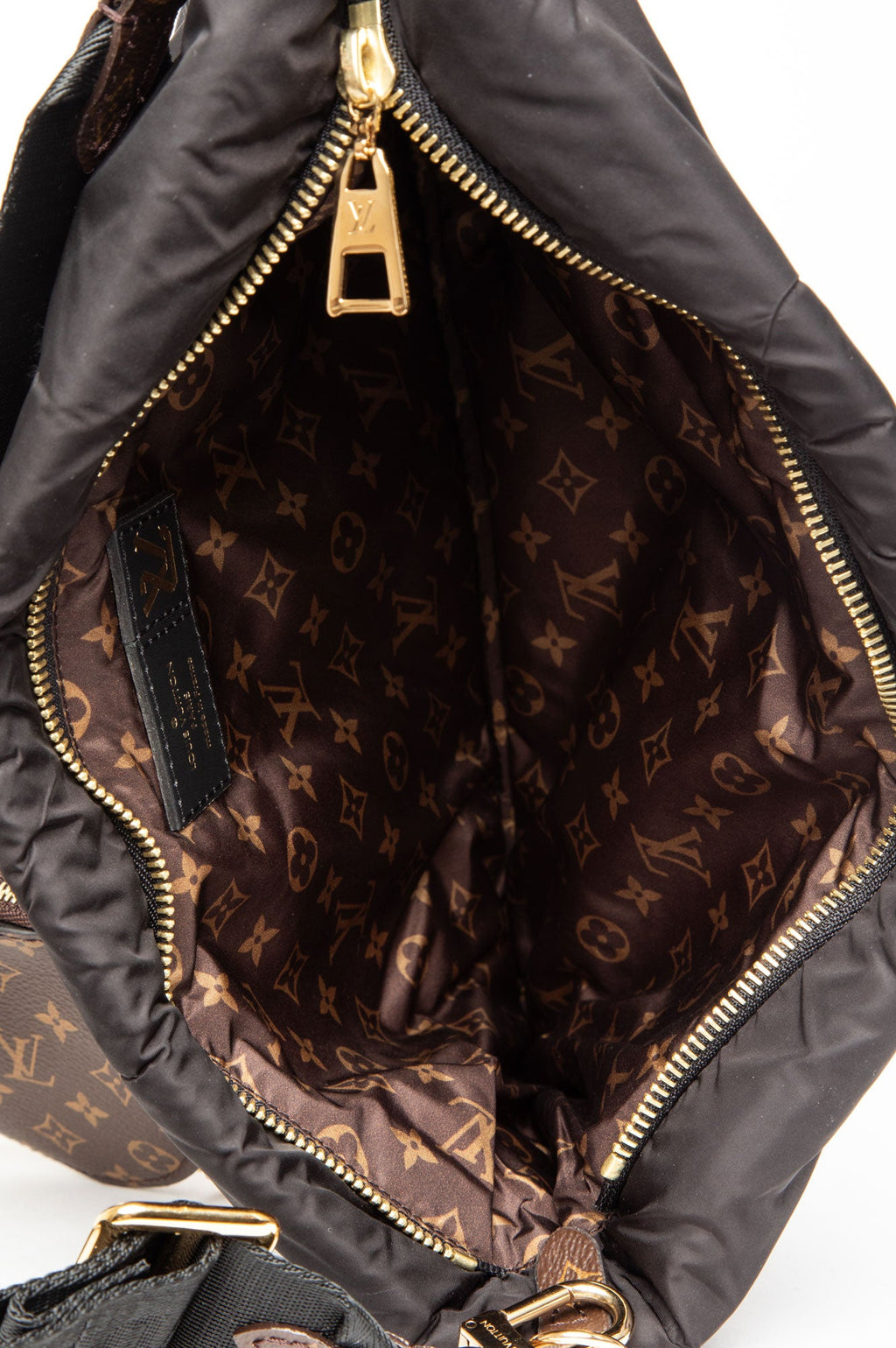 Louis Vuitton Black Fuschia Maxi Multi Pochette
