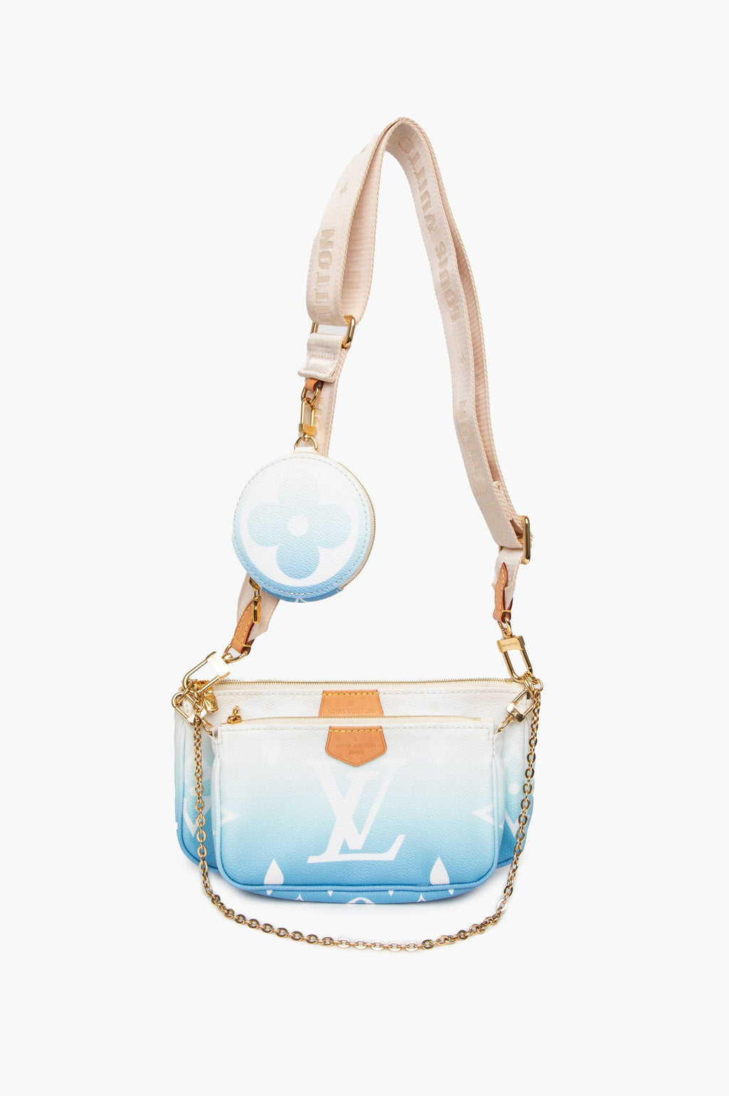 Louis Vuitton Blue Monogram Giant By The Pool Multi Pochette