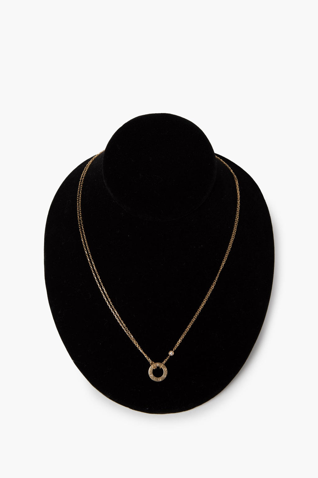 Cartier 18k Yellow Gold Love Necklace