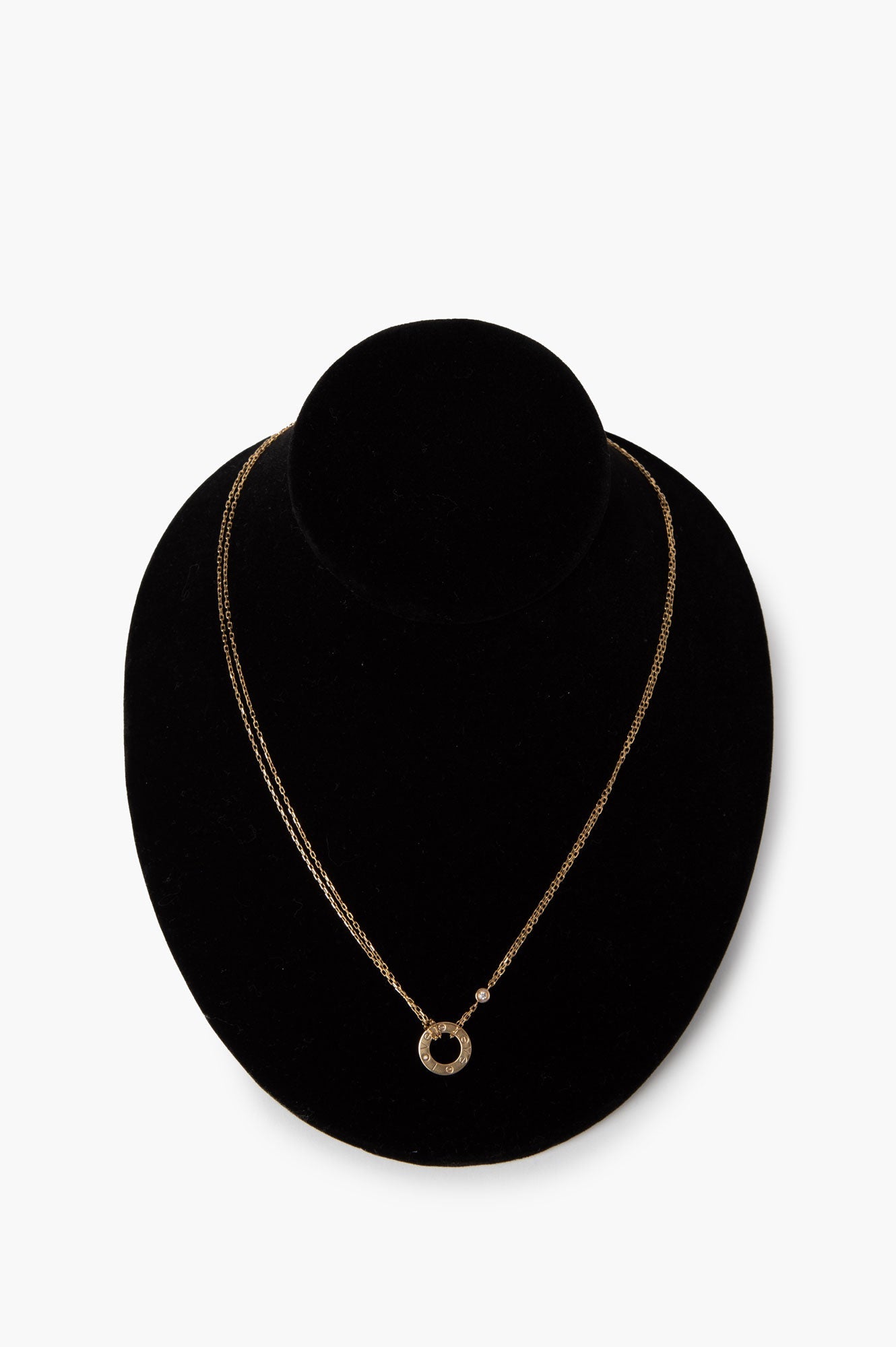 Cartier 18k Yellow Gold Love Necklace