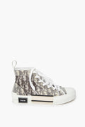 Christian Dior Black Oblique High-top Sneaker 37