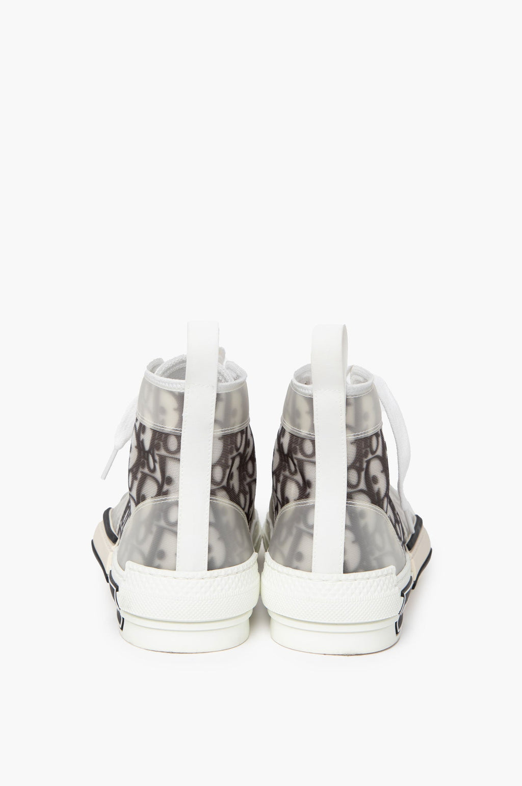 Christian Dior Black Oblique High-top Sneaker 37