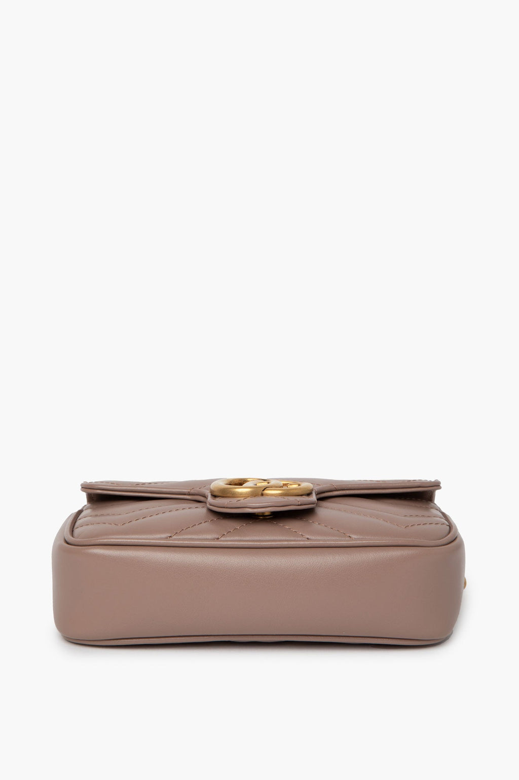 Gucci Taupe Marmot Super Mini Bag