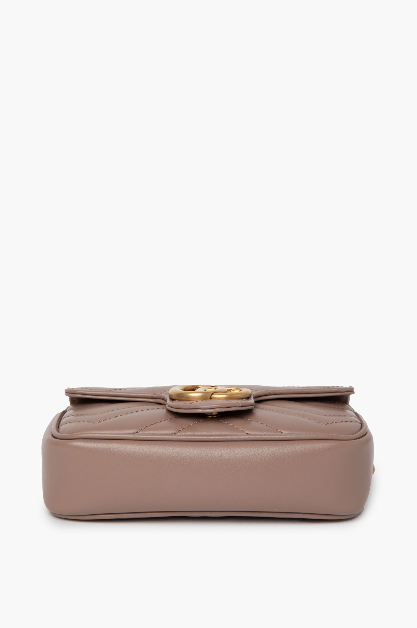 Gucci Taupe Marmot Super Mini Bag