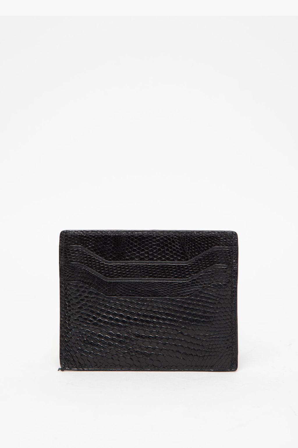 Tom Ford Zipped Black Leather Cardholder