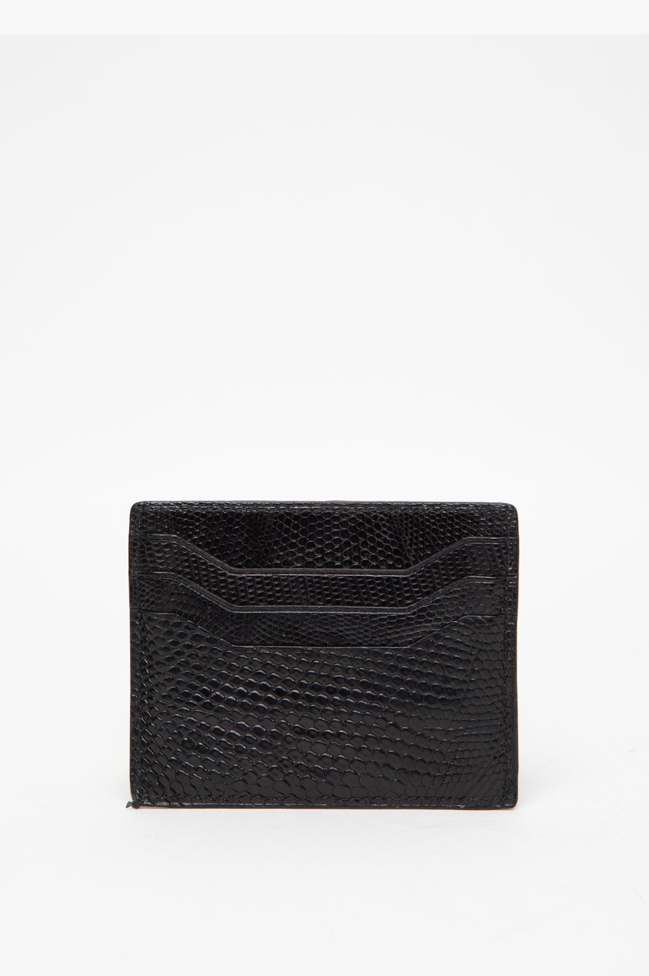 Tom Ford Zipped Black Leather Cardholder