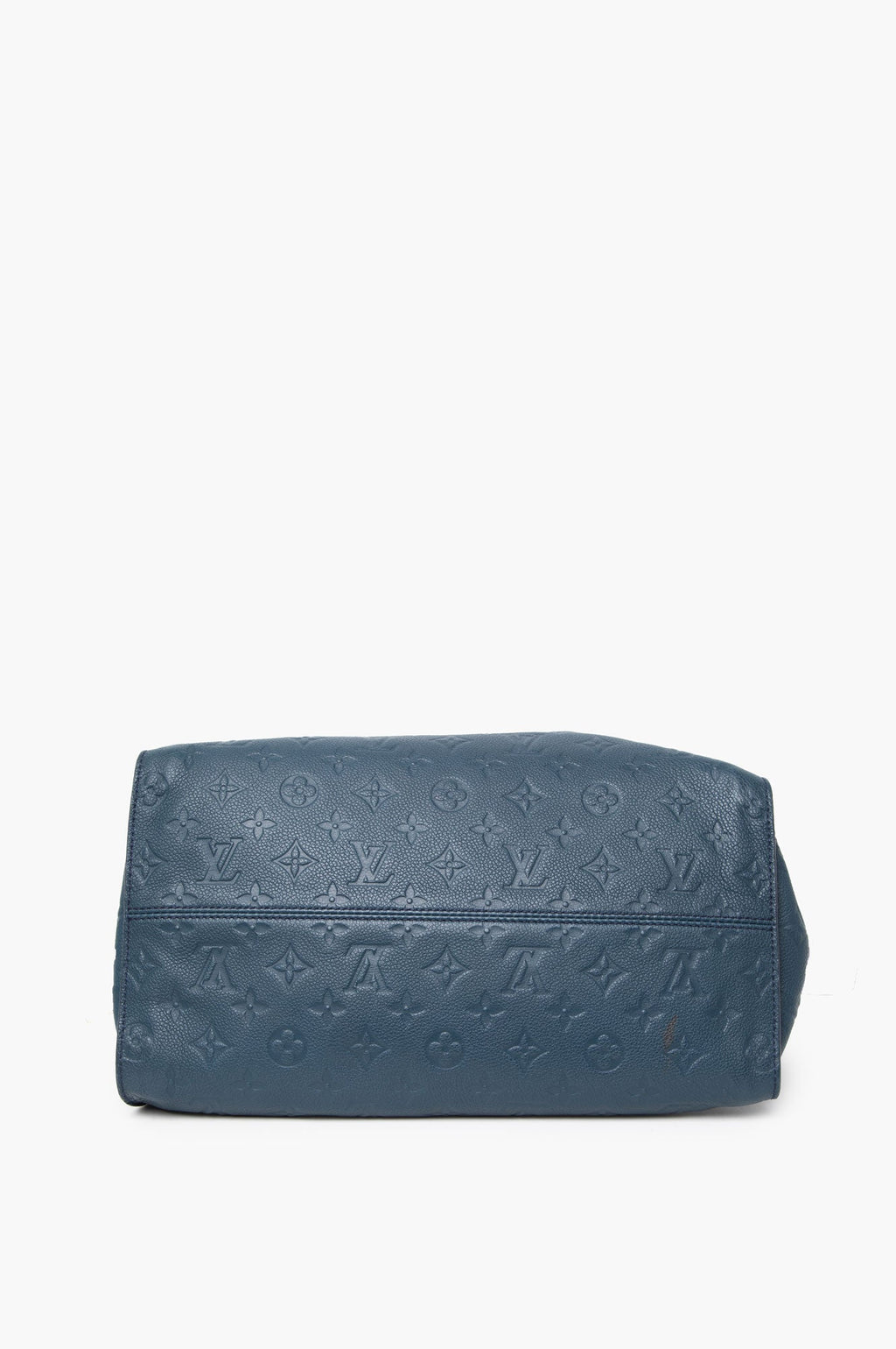Louis Vuitton Blue Infini Monogram Empreinte Leather Lumineuse Bag