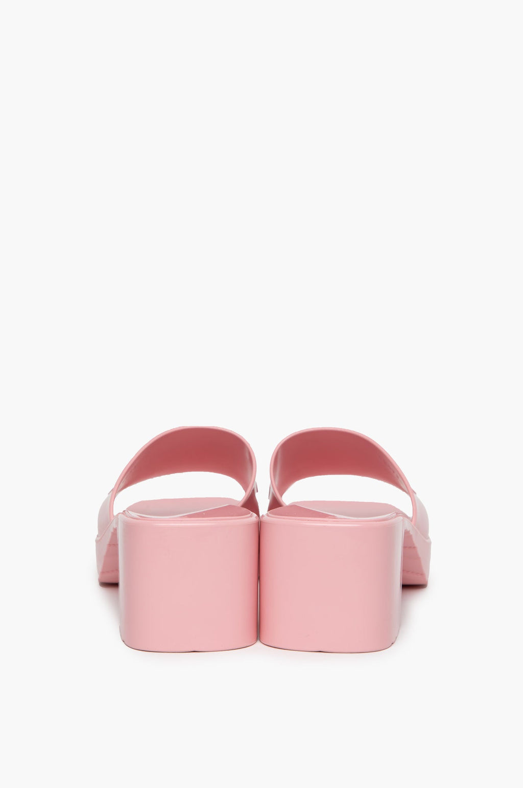 Gucci Pink Rubber Sandals Size 39