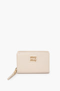 Miu Miu White Bifold Wallet