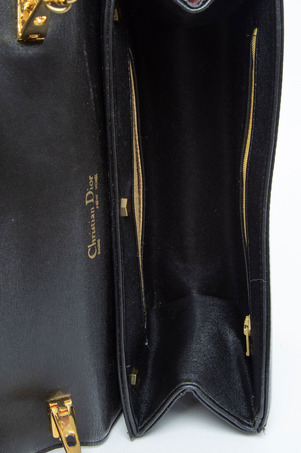 Christian Dior Vintage Leather Shoulder Bag