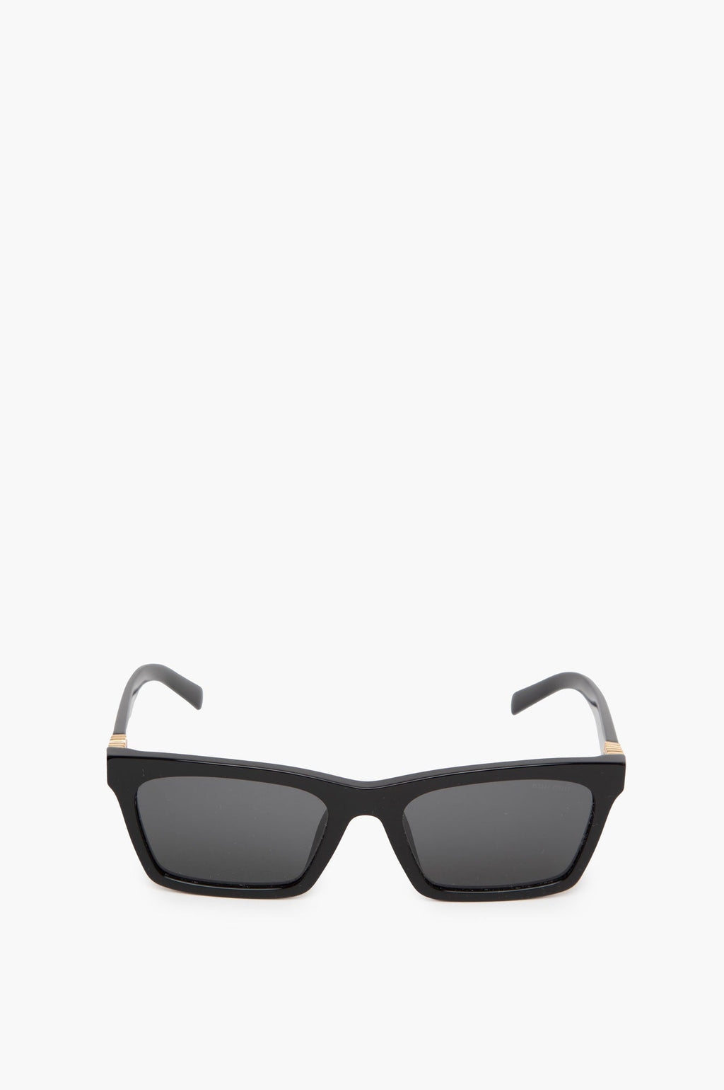 Miu Miu Black Rectangle Sunglasses