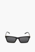 Miu Miu Black Rectangle Sunglasses