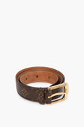Louis Vuitton Monogram Belt Size 85