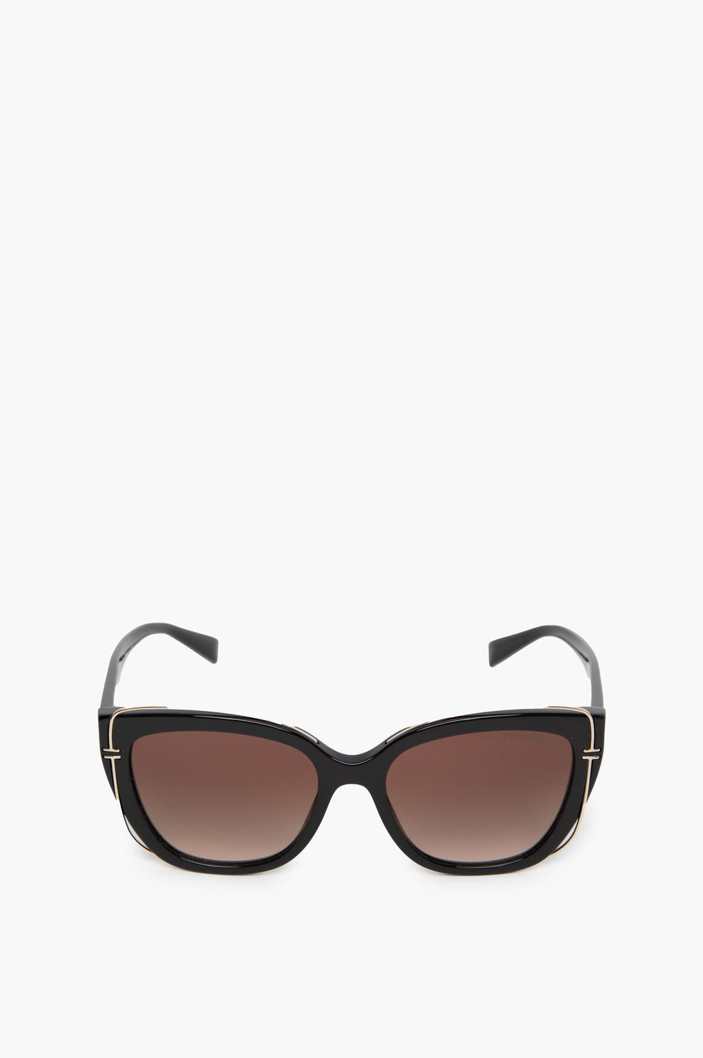 Tiffany & Co Black Cat-Eye Sunglasses