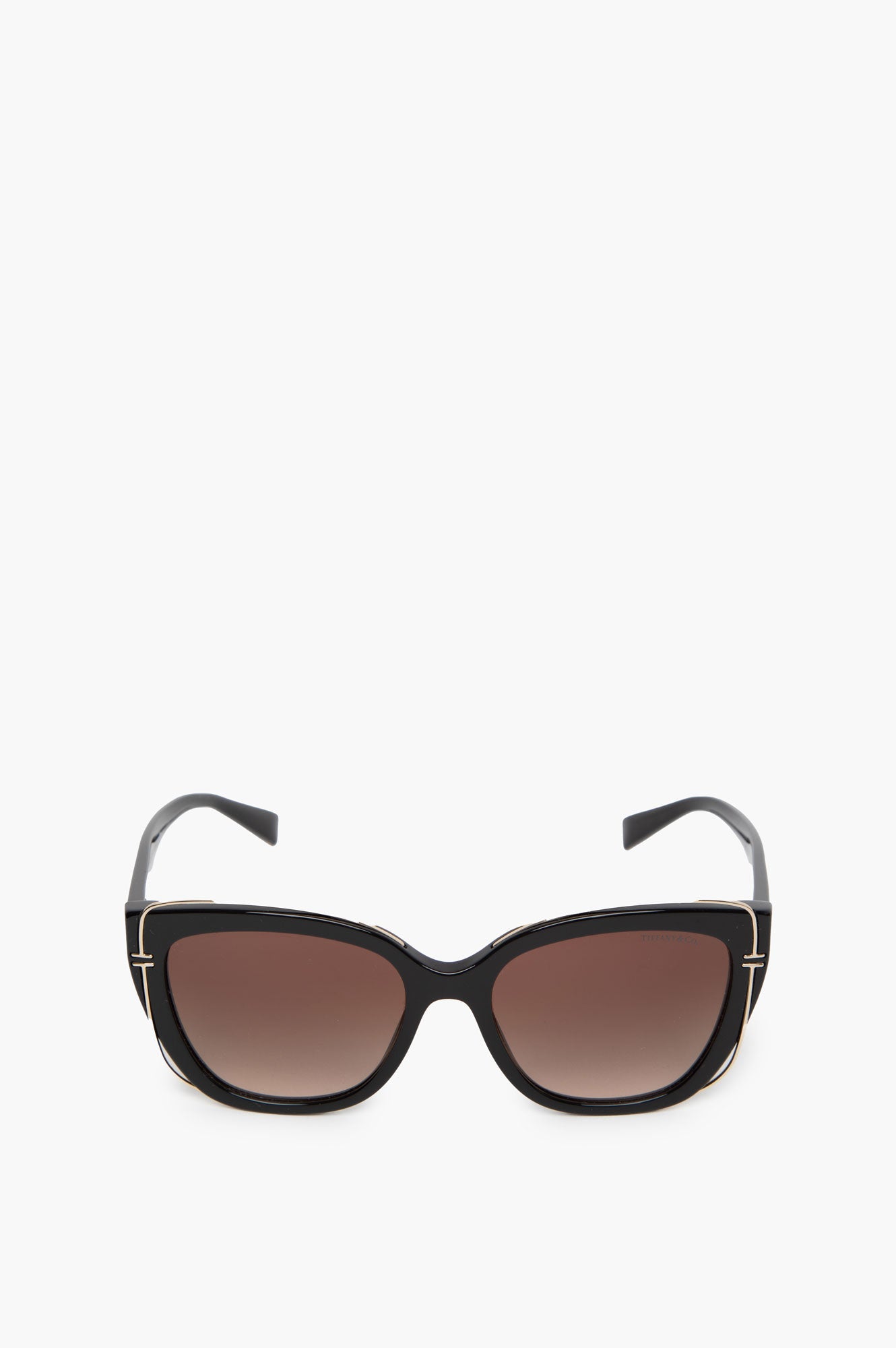 Tiffany & Co Black Cat-Eye Sunglasses