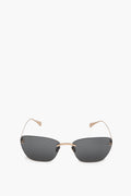 Chanel Black Lense Cat Eye Sunglasses