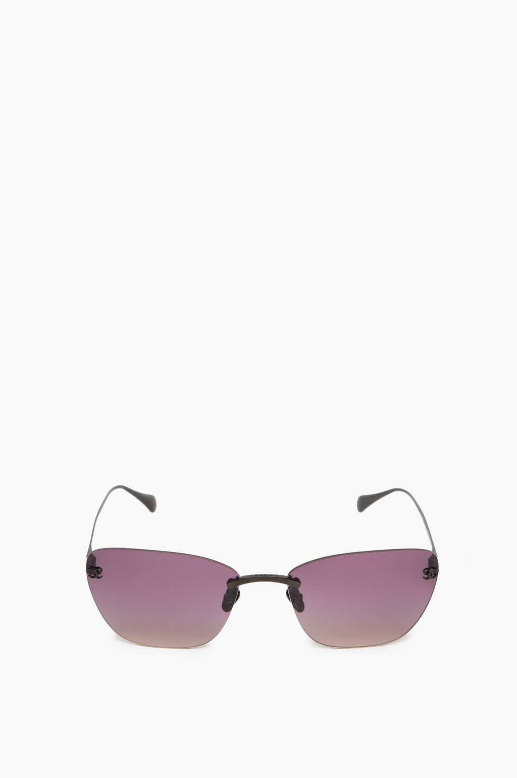 Chanel Pink Lense Cat Eye Sunglasses