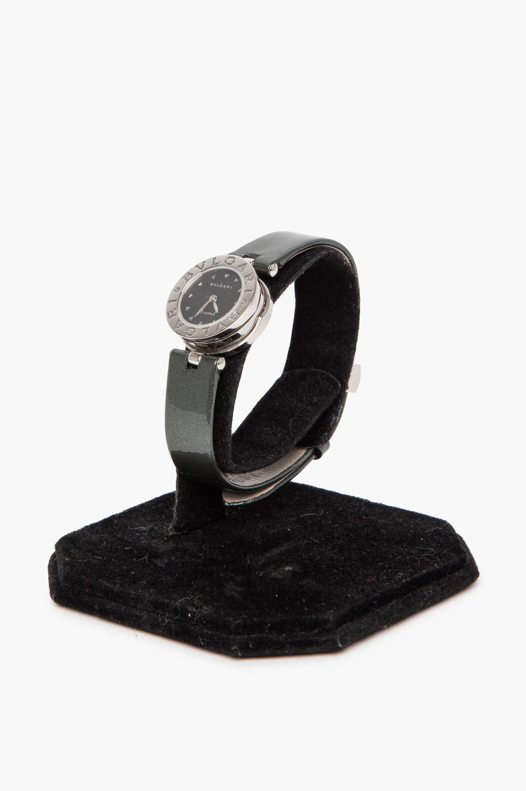 Bvlgari B.zero1 BZ22S Stainless Steel and Leather Watch