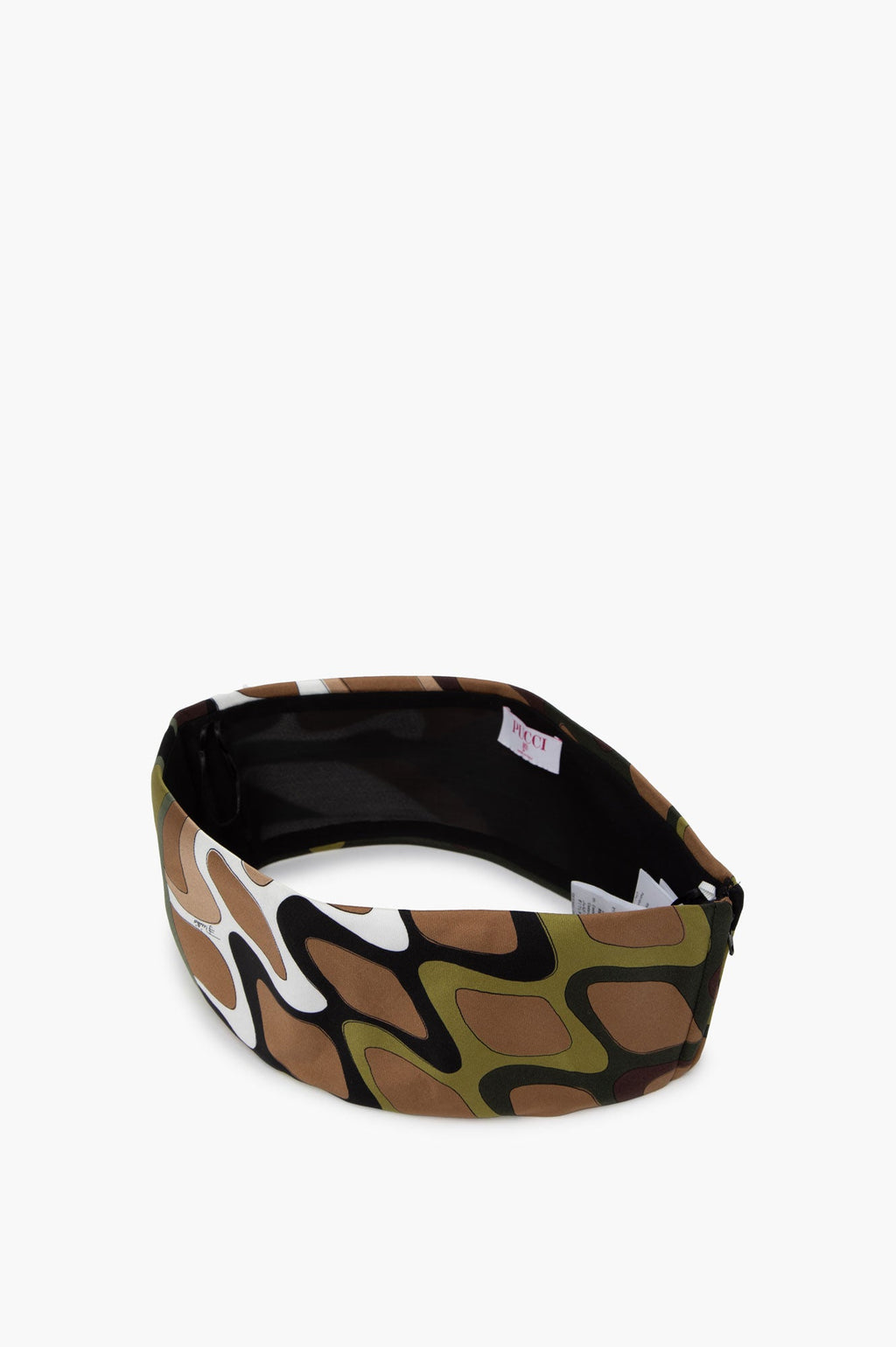 Pucci Vivara-print silk bandeau top