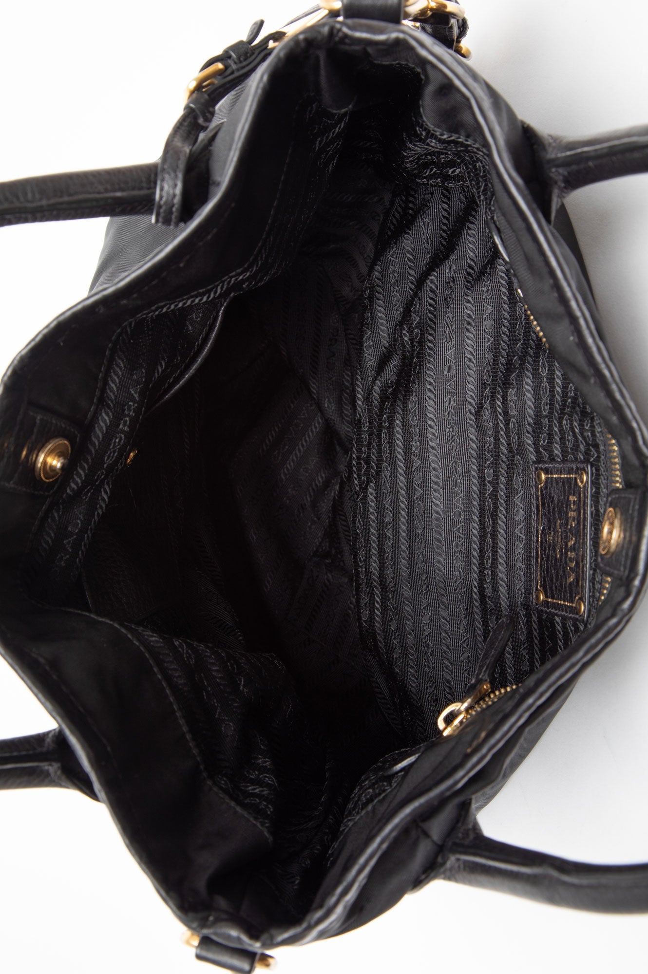 Prada Tessuto Nylon Top Handle Bag