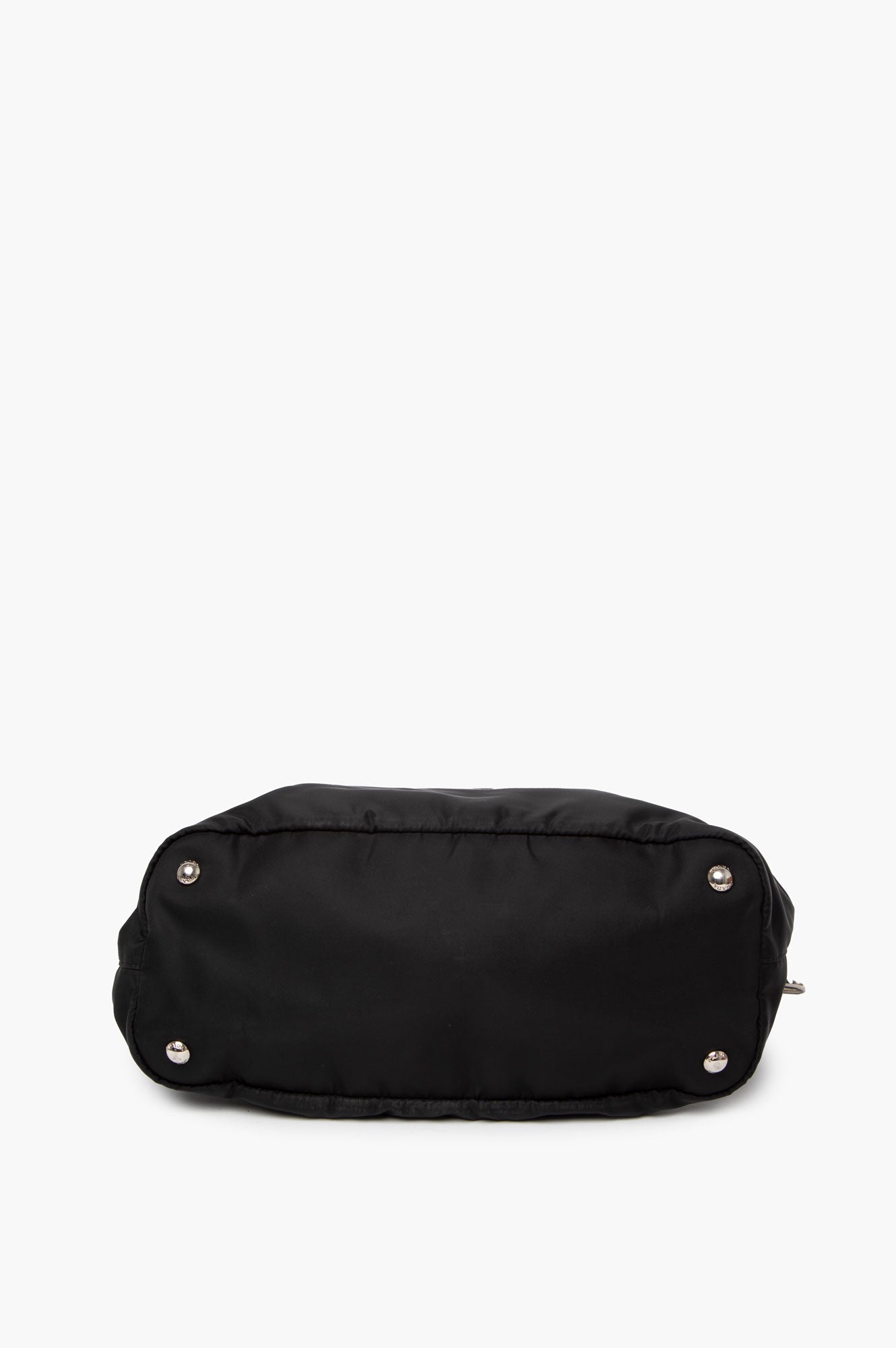 Prada Black Nylon Tote Bag