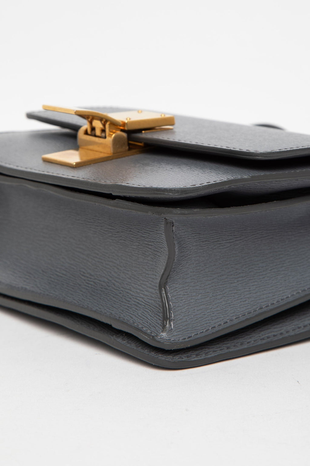 Celine Small Grey Box Bag