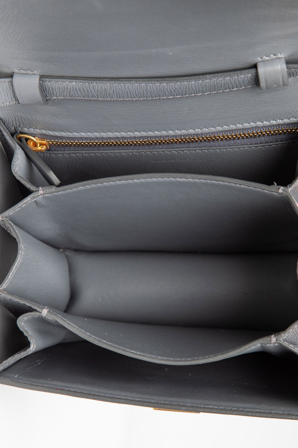Celine Small Grey Box Bag