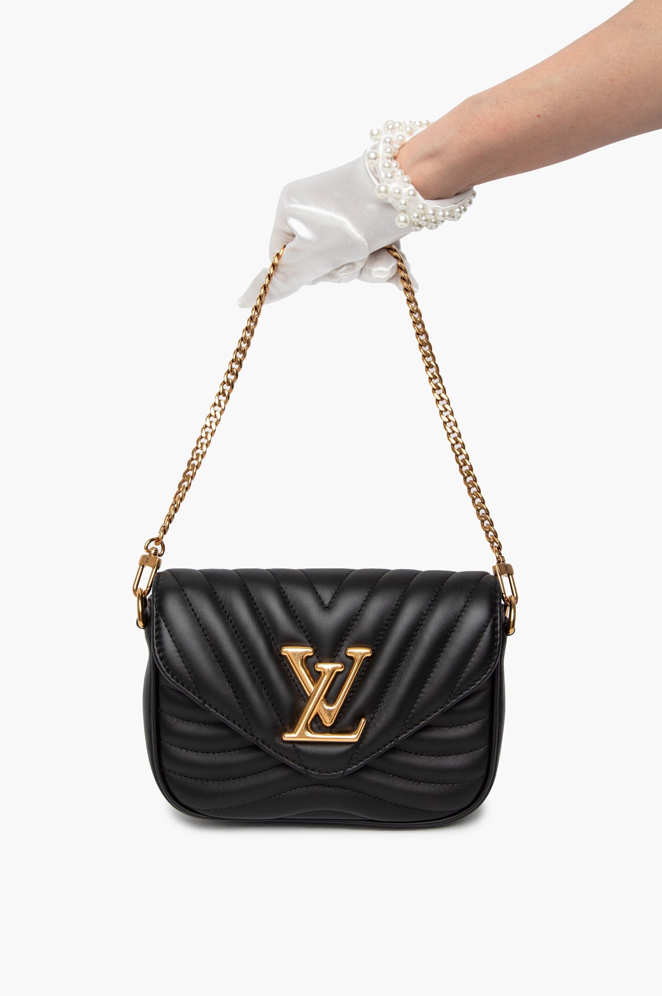 Louis Vuitton Black New Wave Crossbody Bag