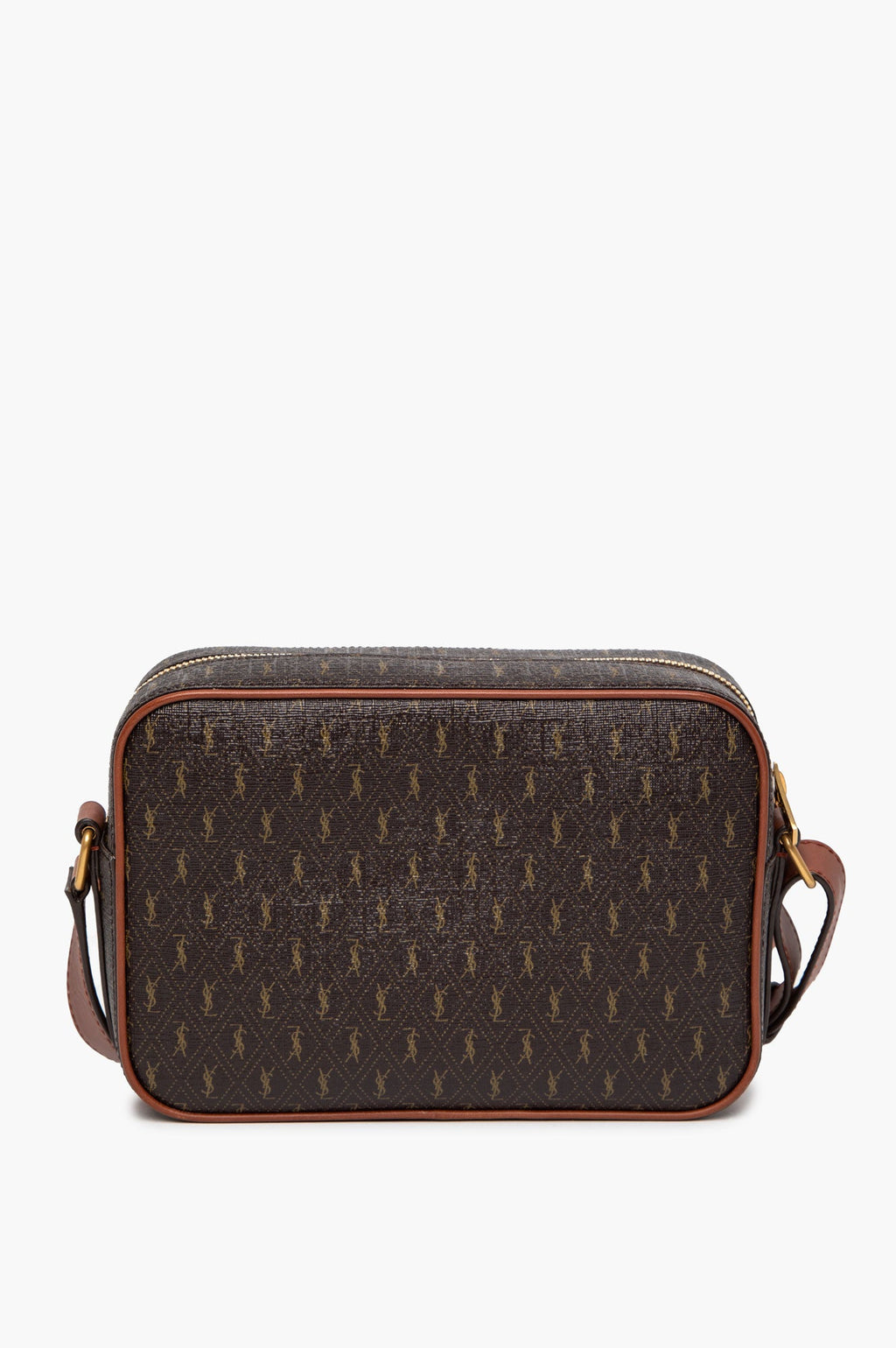 Saint Laurent Le Monogramme Coated Canvas Camera Bag