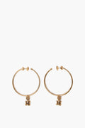 Bvlgari B Zero One 18K Gold Hoop Earrings