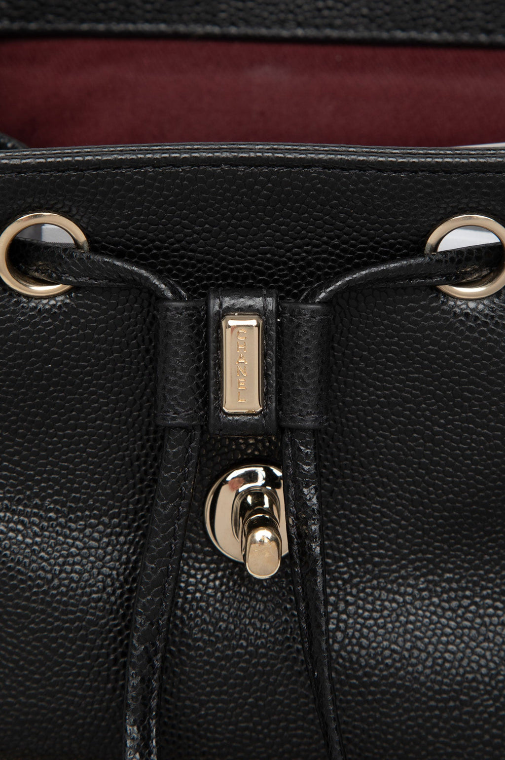 Chanel Black Caviar Business Affinity Backpack