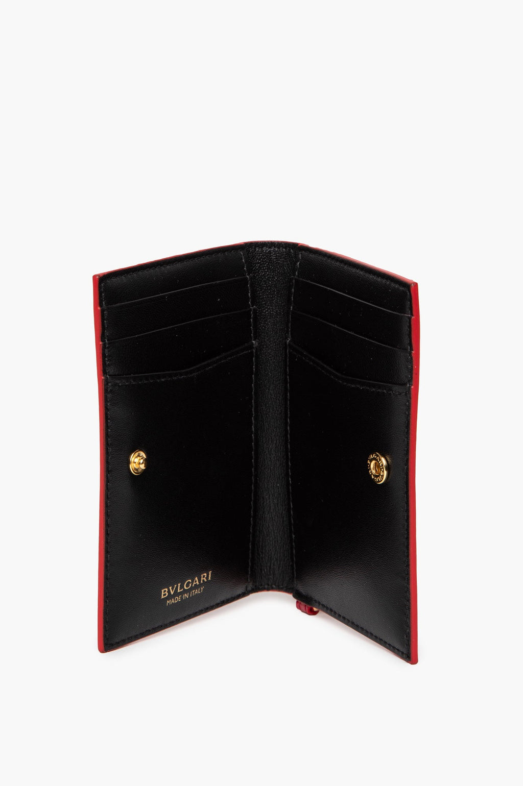 Bvlgari Pink Patent Serpenti Forever Bi-fold Wallet