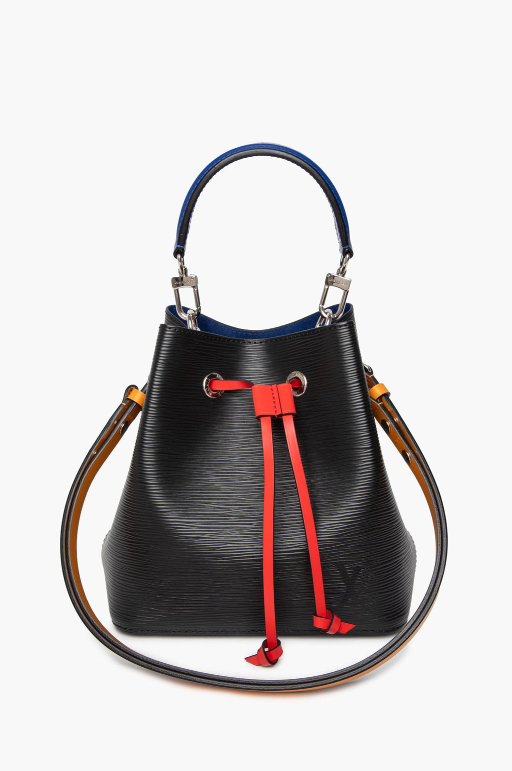 Louis Vuitton Black/Safran Epi NeoNoe BB Bucket Bag