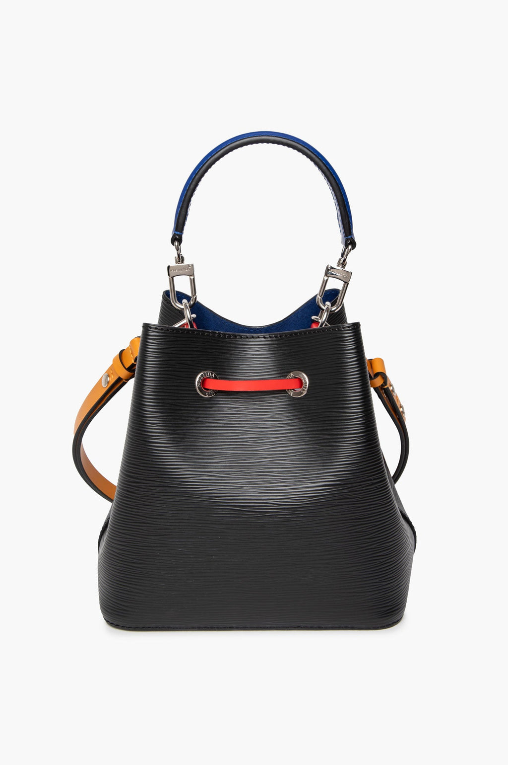 Louis Vuitton Black/Safran Epi NeoNoe BB Bucket Bag