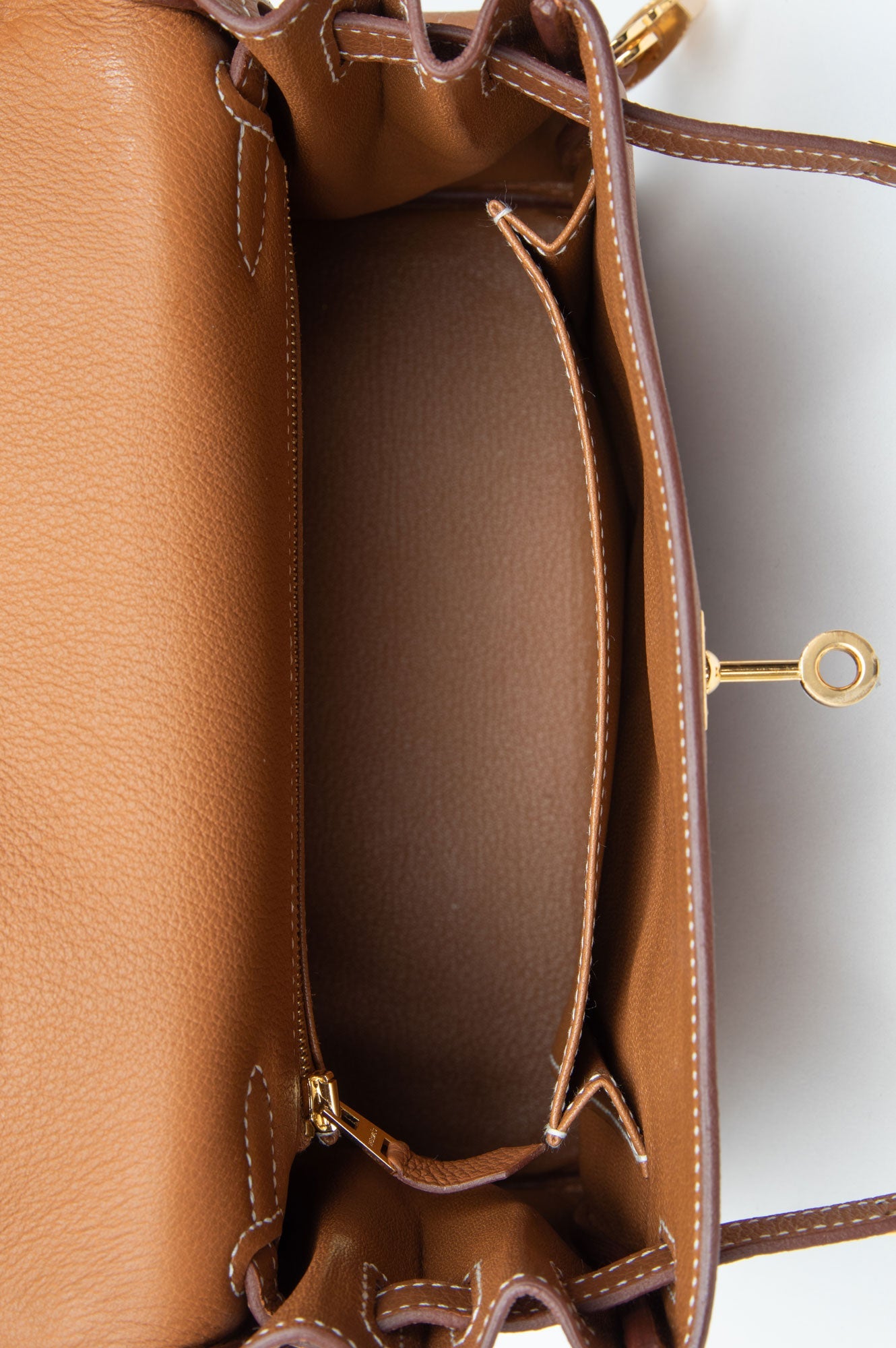 Hermes Gold on Gold Kelly 25 Togo