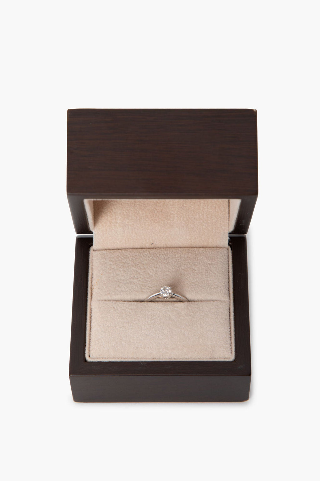 Siba Solatire 14K Diamond Ring Size 6