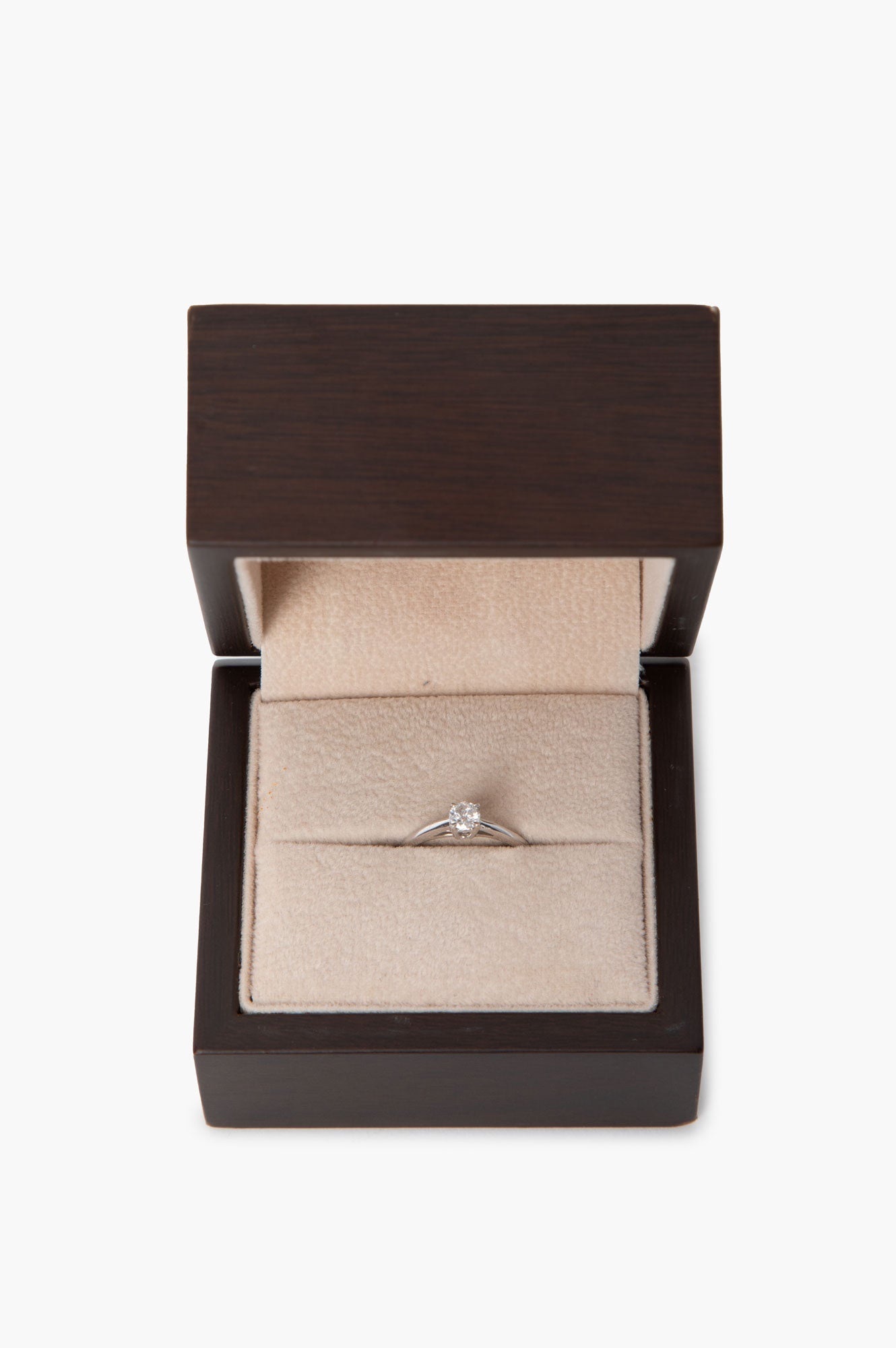 Siba Solatire 14K Diamond Ring Size 6