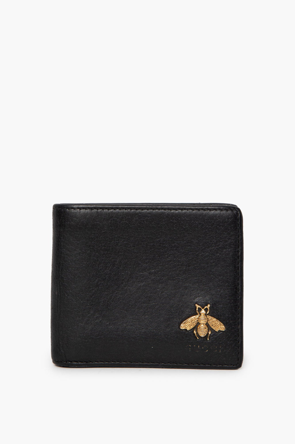 Gucci Black Bee Compact Wallet