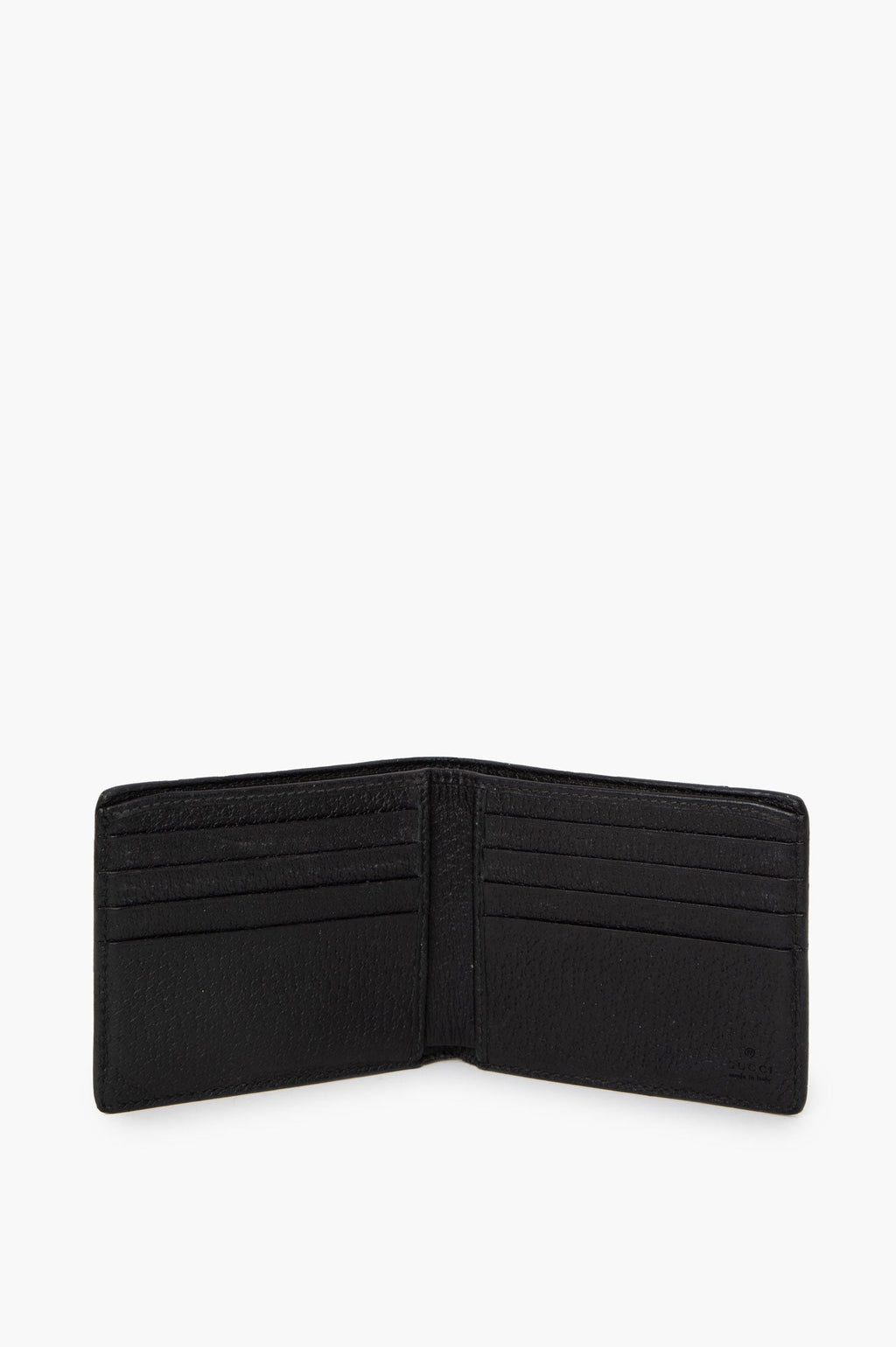 Gucci Black Bee Compact Wallet