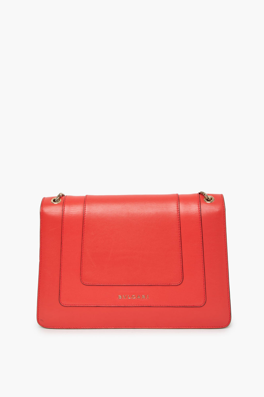 Bvlgari Serpenti Red Shoulder Bag