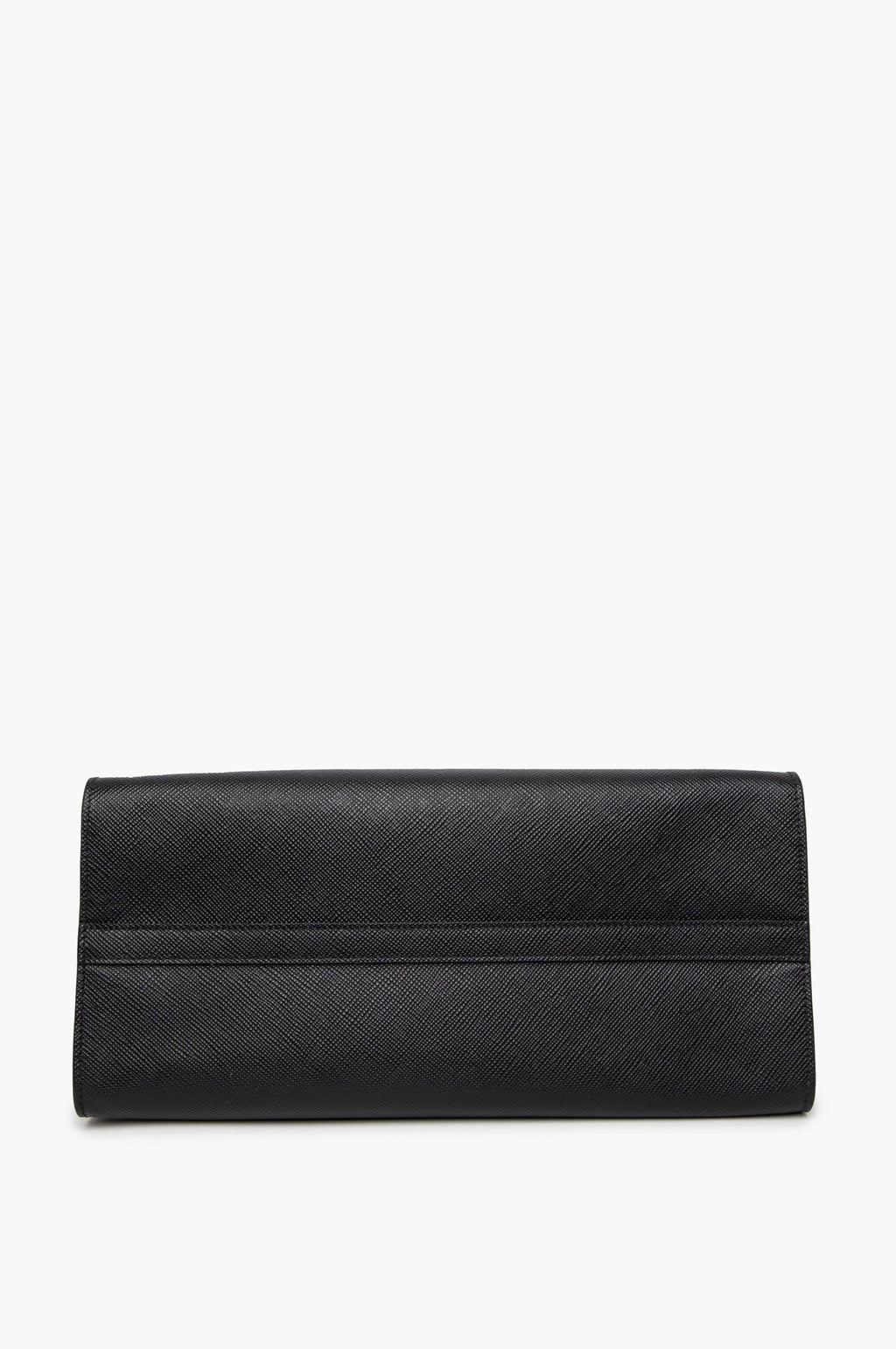 Prada Monochrome Matte Black Medium Saffiano Tote