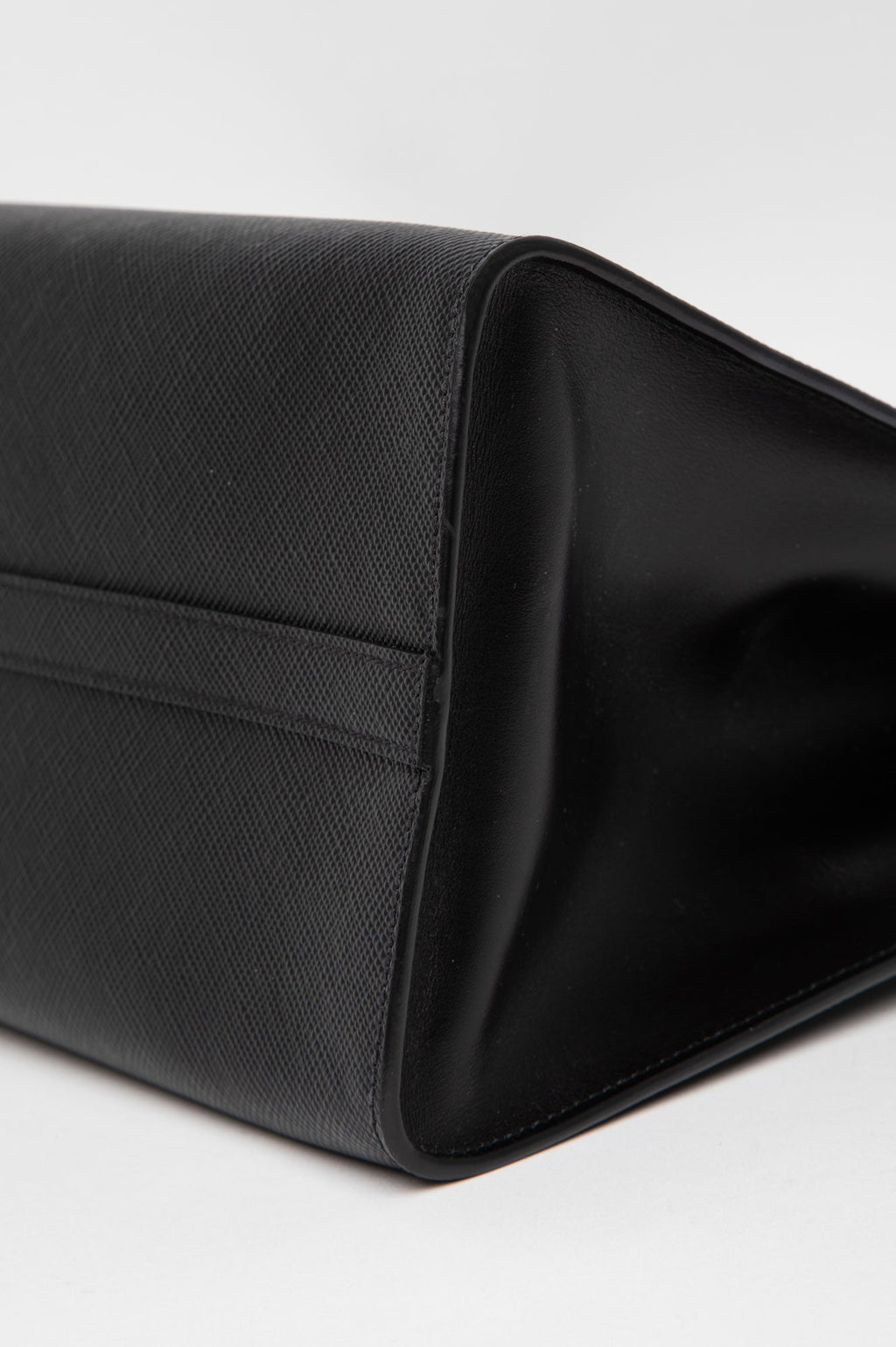 Prada Monochrome Matte Black Medium Saffiano Tote